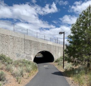 Larkspur Trail under US 20 Greenwood Avenue PHOTO