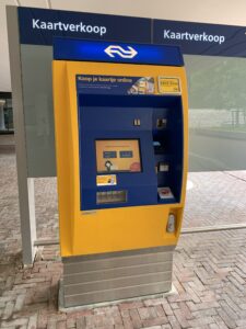 ns.nl is national rail company. This is image of their ticket machine.