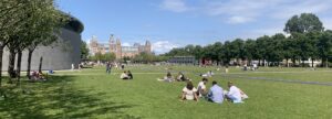 View of the Museumplein, Amsterdam