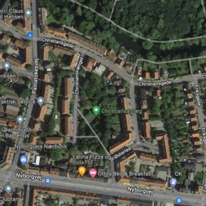 screenshot of google maps of an RM NA in Odense